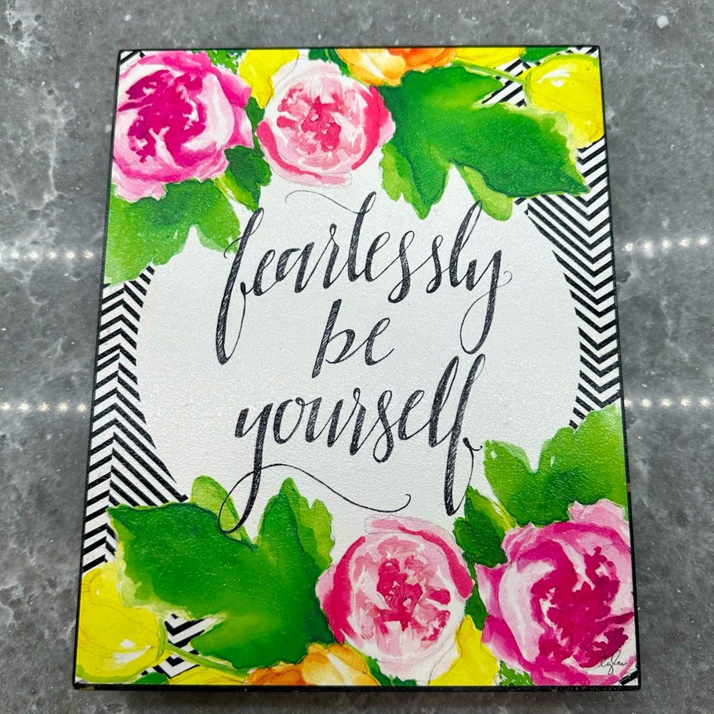 Floral Inspirational Wall Art